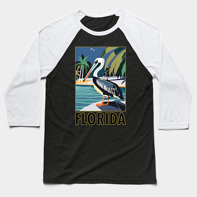 Florida Baseball T-Shirt by Midcenturydave